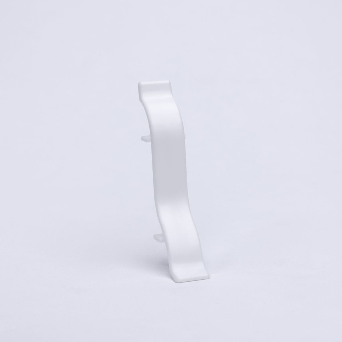 Verbinder für Duo-Flexleiste 54mm Weiß