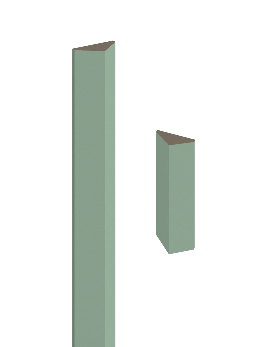 Wandverkleidung, Lamellenleiste, Wandlamelle - Mint