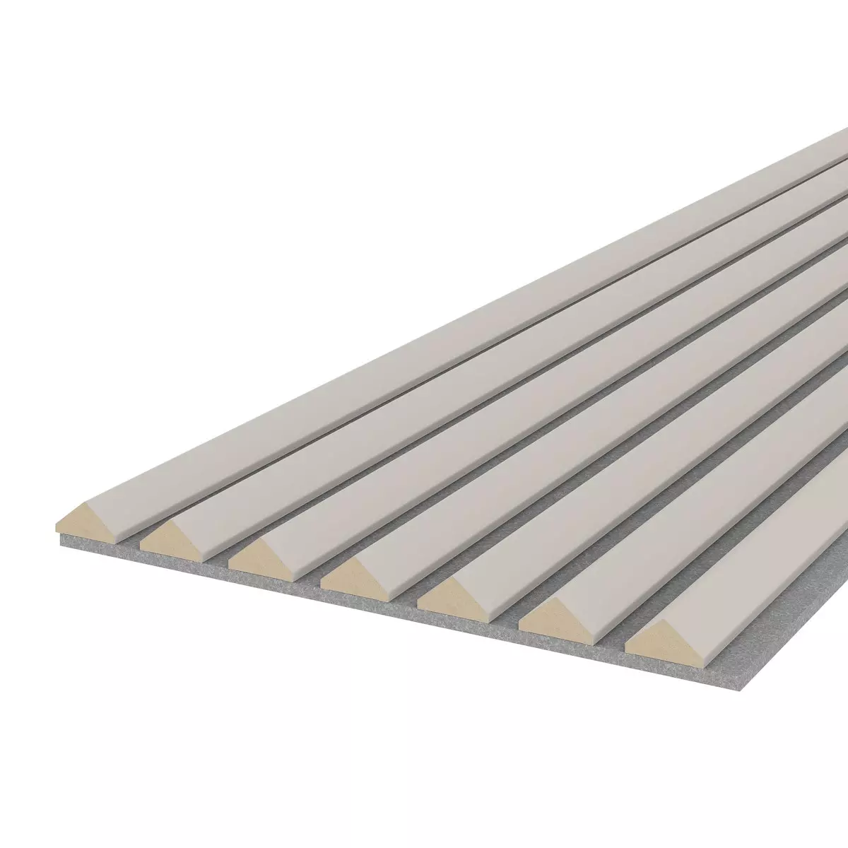 Muster K2 - Rose - Akustikfilz Grau