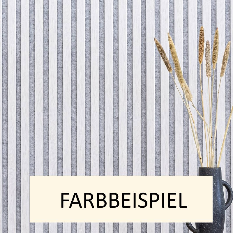 Sample WAVE - vintage oak - acoustic felt grey