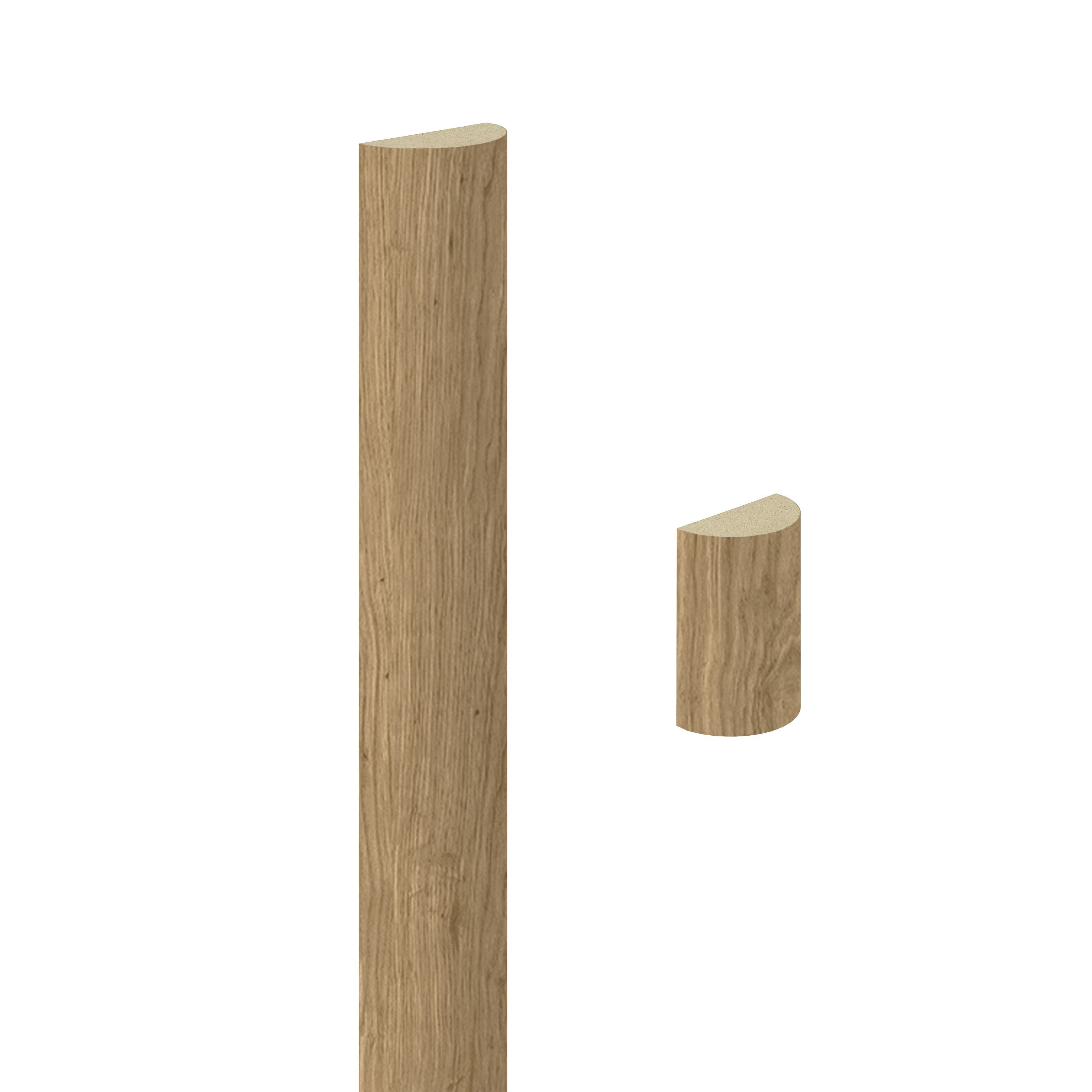 Wandverkleidung, Lamellenleiste, Wandlamelle - Wildeiche