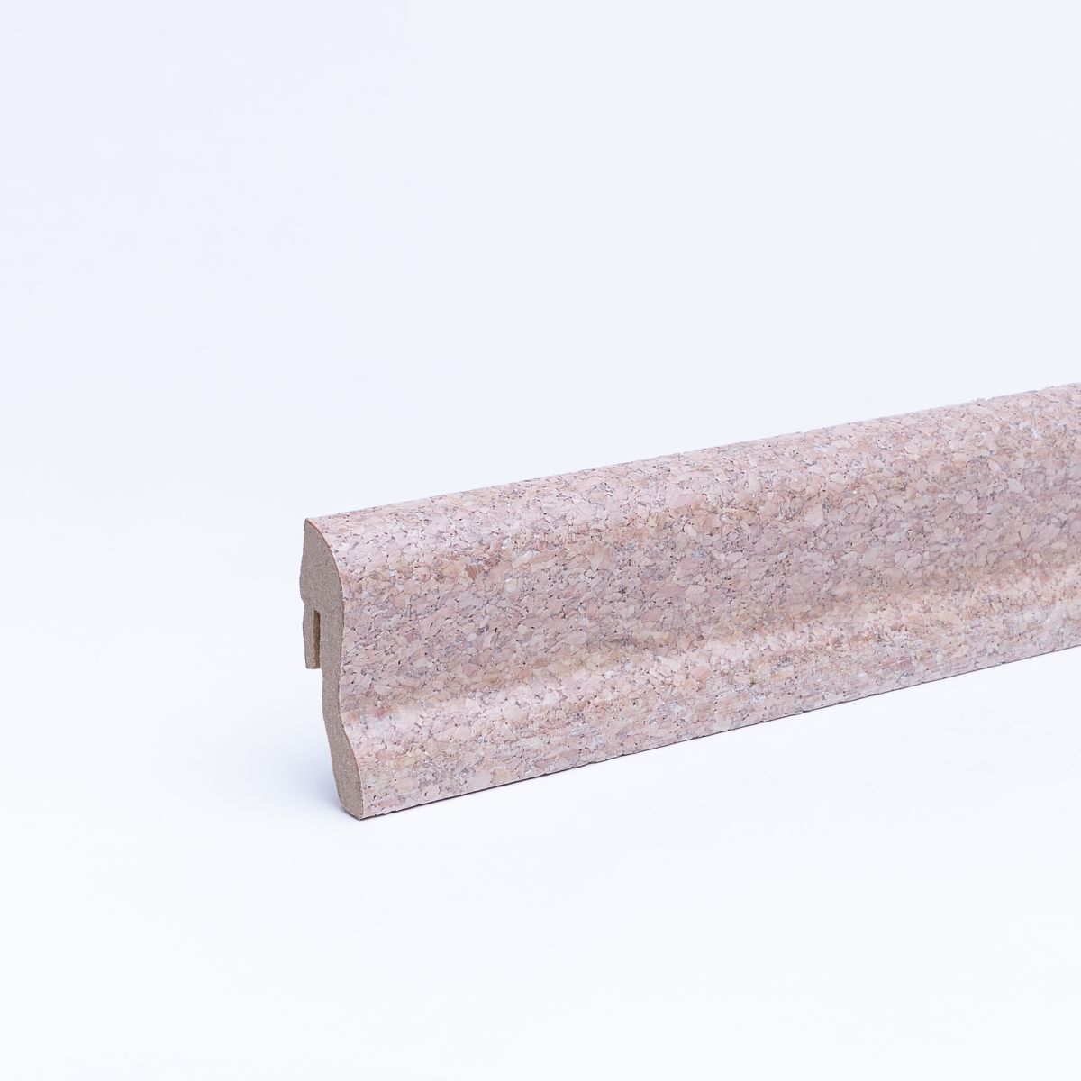 Cork skirting 40mm cork fine cream varnished Cork skirting 40mm cork fine cream varnished