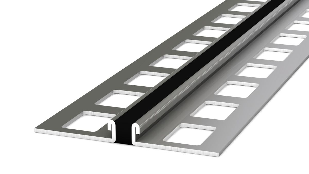 Prinz Dehnungsfugenprofil 4,5 mm - Nr. 781 - Schwarz - 300 cm