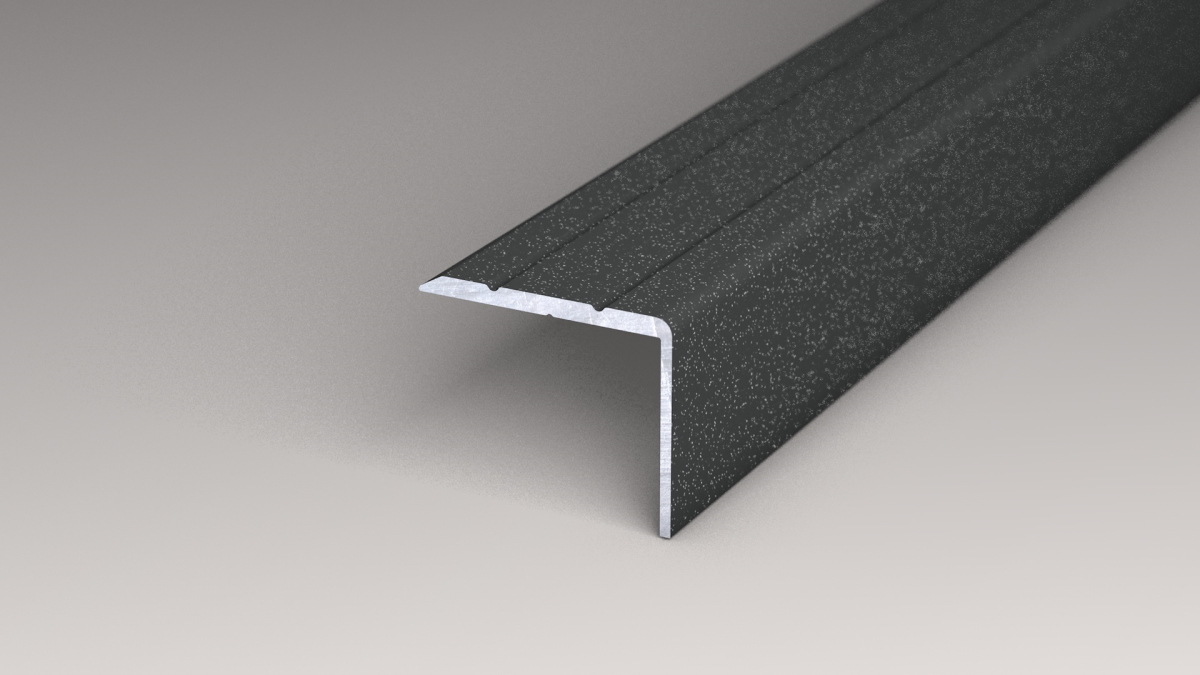 Angle profile 24,5 x 20 mm - 1,00 m for gluing - Anthracite metallic Angle profile 24,5 x 20 mm - 1,00 m for gluing - Anthracite metallic