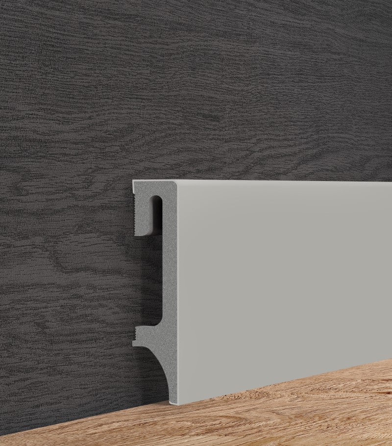 Skirting Espumo ESP203 - 80mm grey Skirting Espumo ESP203 - 80mm grey