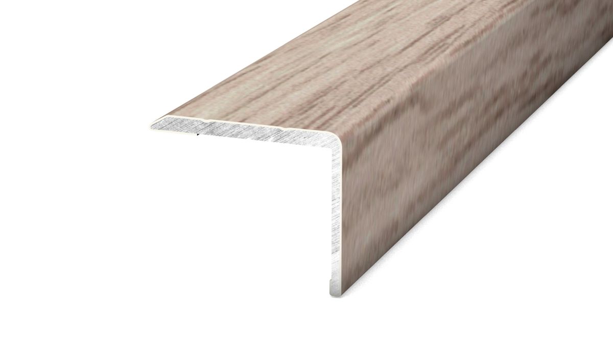 Prinz Winkelprofil 24,5 x 20 mm - Nr. 162 - Eiche grau - 270 cm