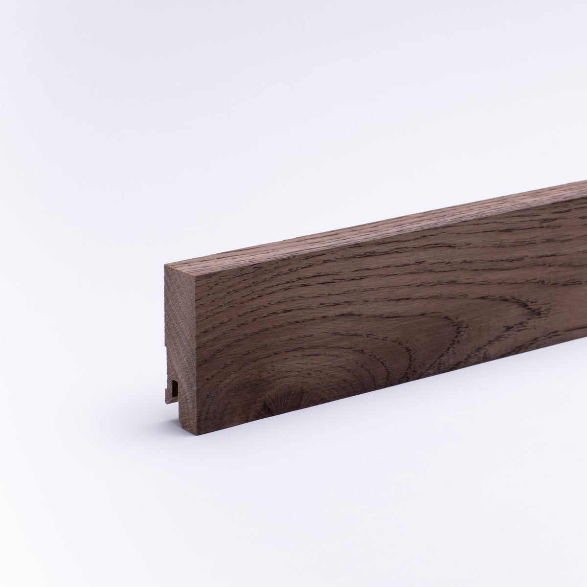 Square solid wood skirting 60mm - rustic oiled oak Square solid wood skirting 60mm - rustic oiled oak