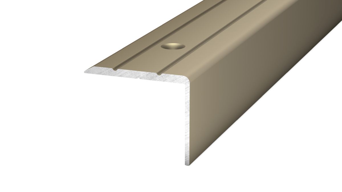 Prinz Winkelprofil 24,5 x 20 mm - Nr. 162 - Edelstahl matt - 270 cm
