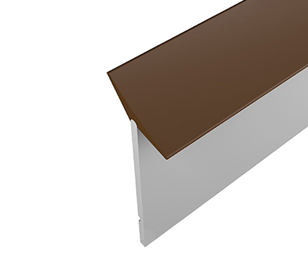 Sealing strip niche profile for worktop 4.20m brown Sealing strip niche profile for worktop 4.20m brown