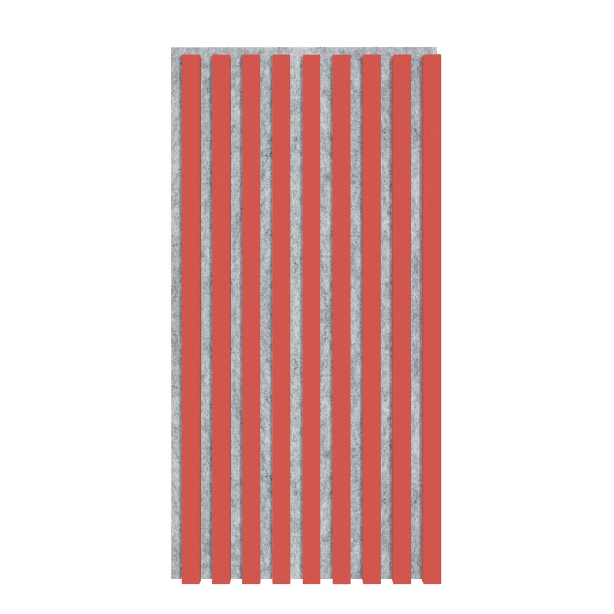Acoustic Panel 800 x 400 mm Coral - Acoustic Felt Grey - Wall Cladding Acoustic Panel 800 x 400 mm Coral - Acoustic Felt Grey - Wall Cladding
