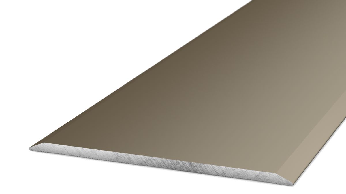 Transition profile 80 mm self-adhesive stainless steel matt - 1.00 m Transition profile 80 mm self-adhesive stainless steel matt - 1.00 m