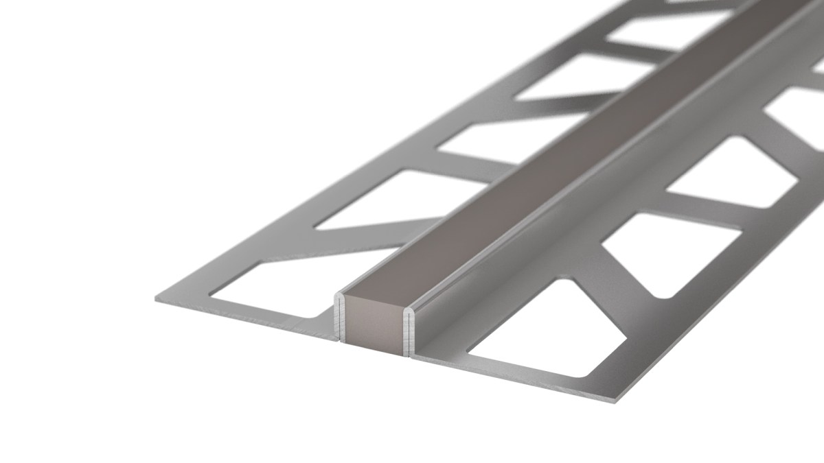 Stainless steel expansion joint - EPDM joint - for 4.5mm decking - Beige 3m Stainless steel expansion joint - EPDM joint - for 4.5mm decking - Beige 3m