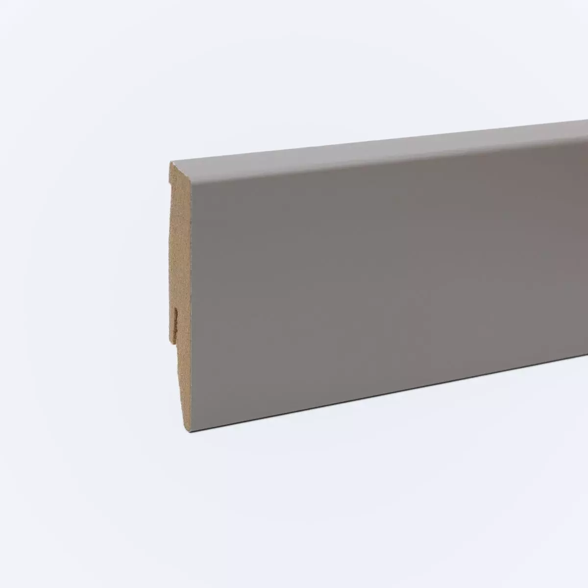 Dekor-Sockelleiste 60mm Sandgrau
