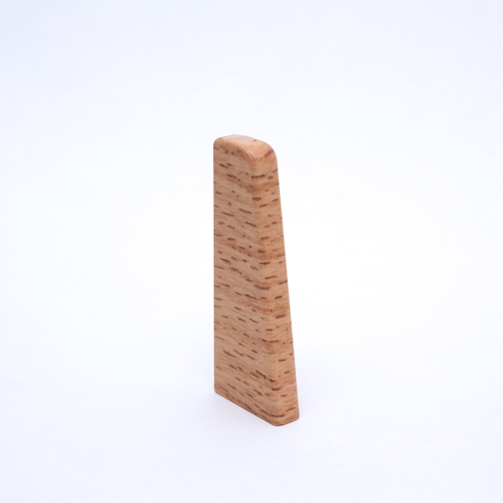 Abschluss links 60mm Buche