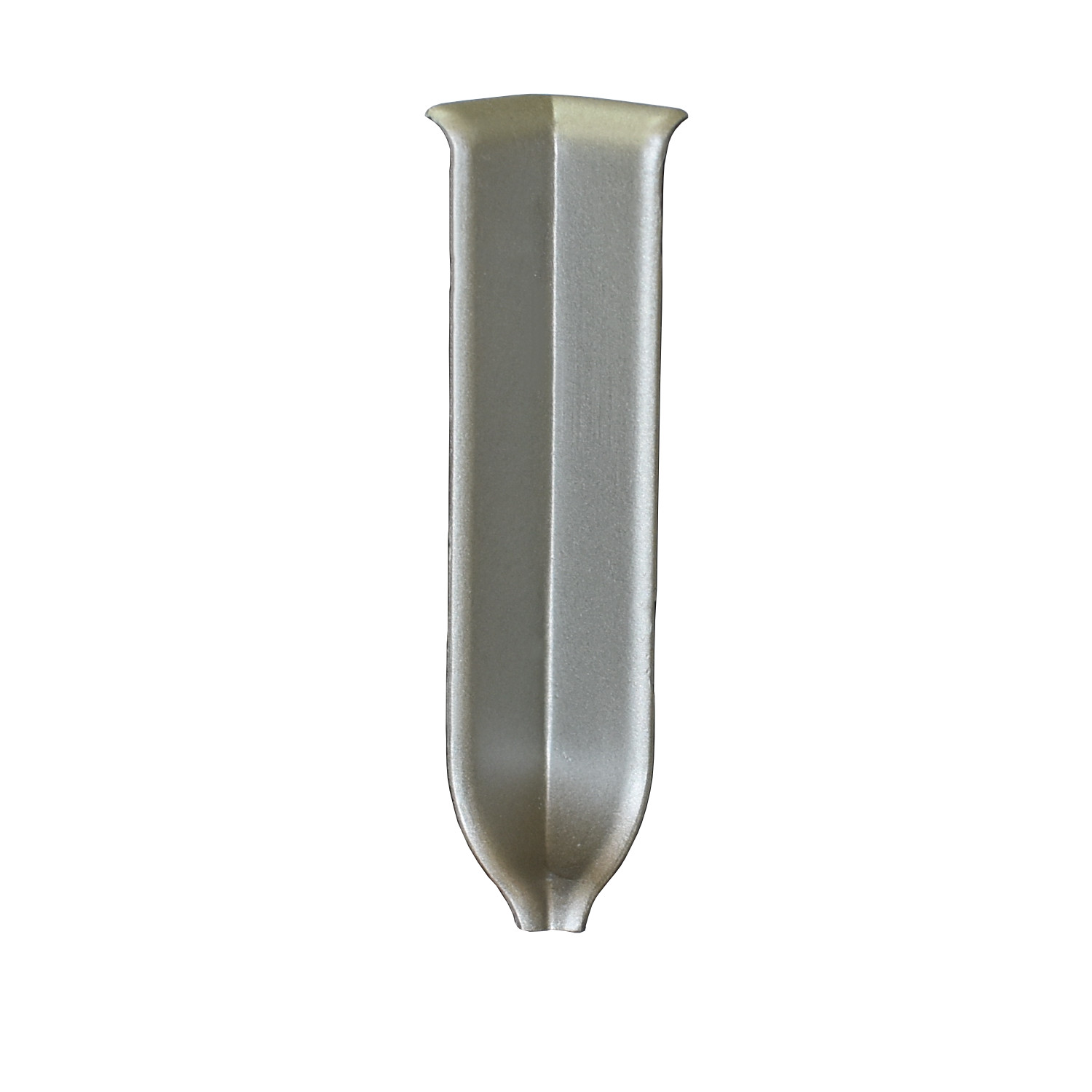 inner corner for metal skirting 70mms - high-grade steel matt optics inner corner for metal skirting 70mms - high-grade steel matt optics
