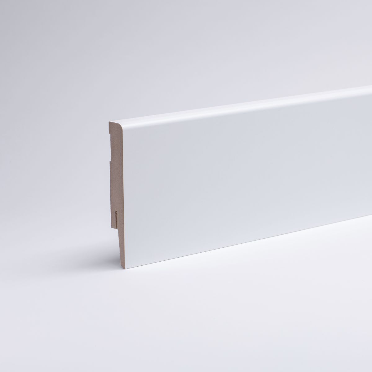 Sockelleiste Weimarer Profil 100 mm MDF - Weiß
