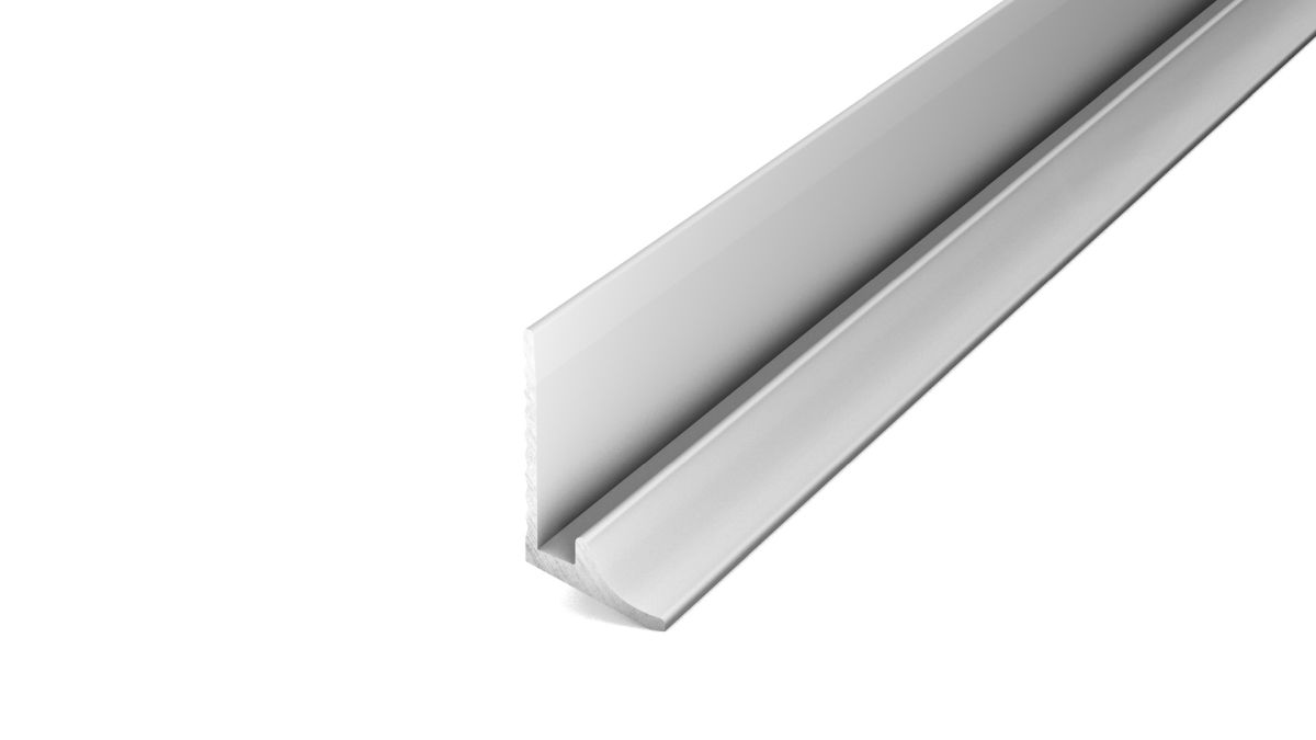 Aluminum Base Profile 11x22mm - Silver Aluminum Base Profile 11x22mm - Silver