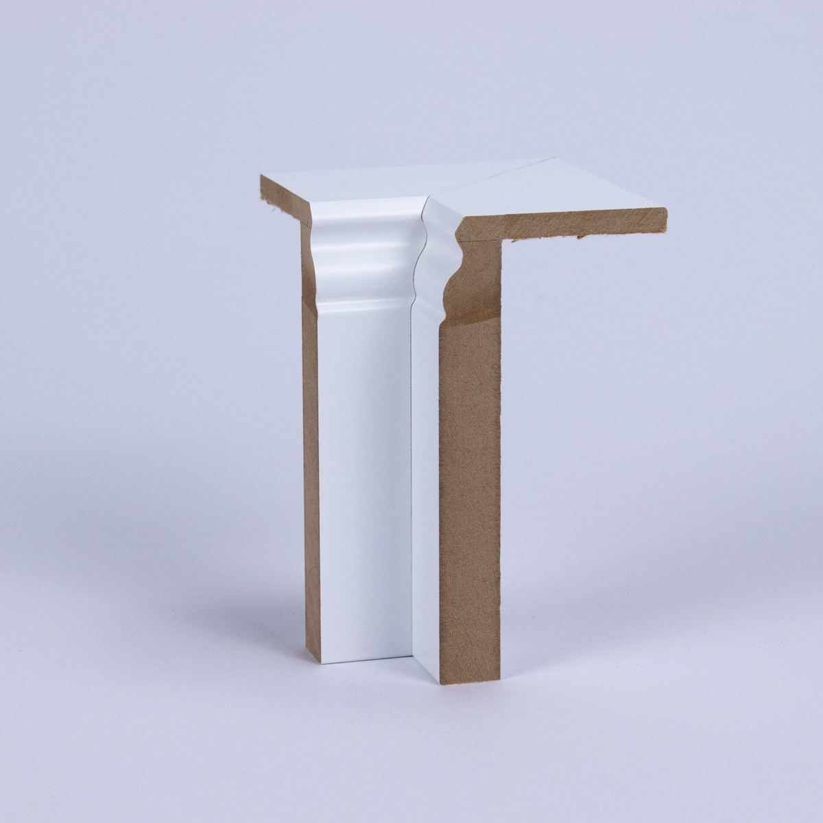 Inner corner for heating pipe cladding Berlin profile 120 mm white Inner corner for heating pipe cladding Berlin profile 120 mm white