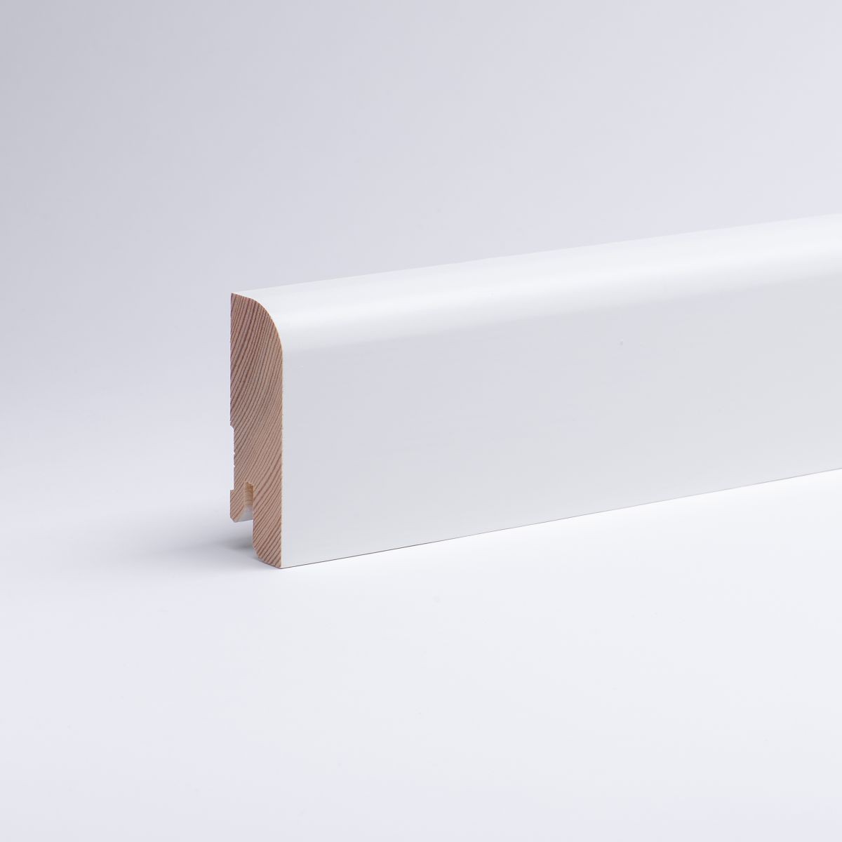 Rounded front edge