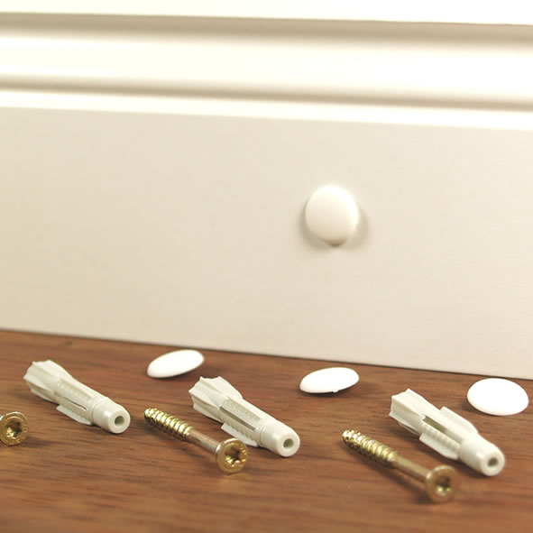 skirting mounting kit white skirting mounting kit white