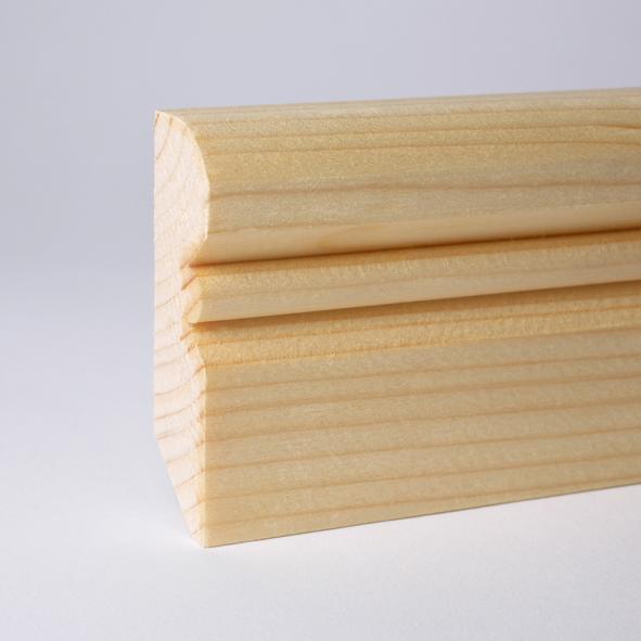 solid wood skirting 80mm with Altreno profile oiled pine solid wood skirting 80mm with Altreno profile oiled pine