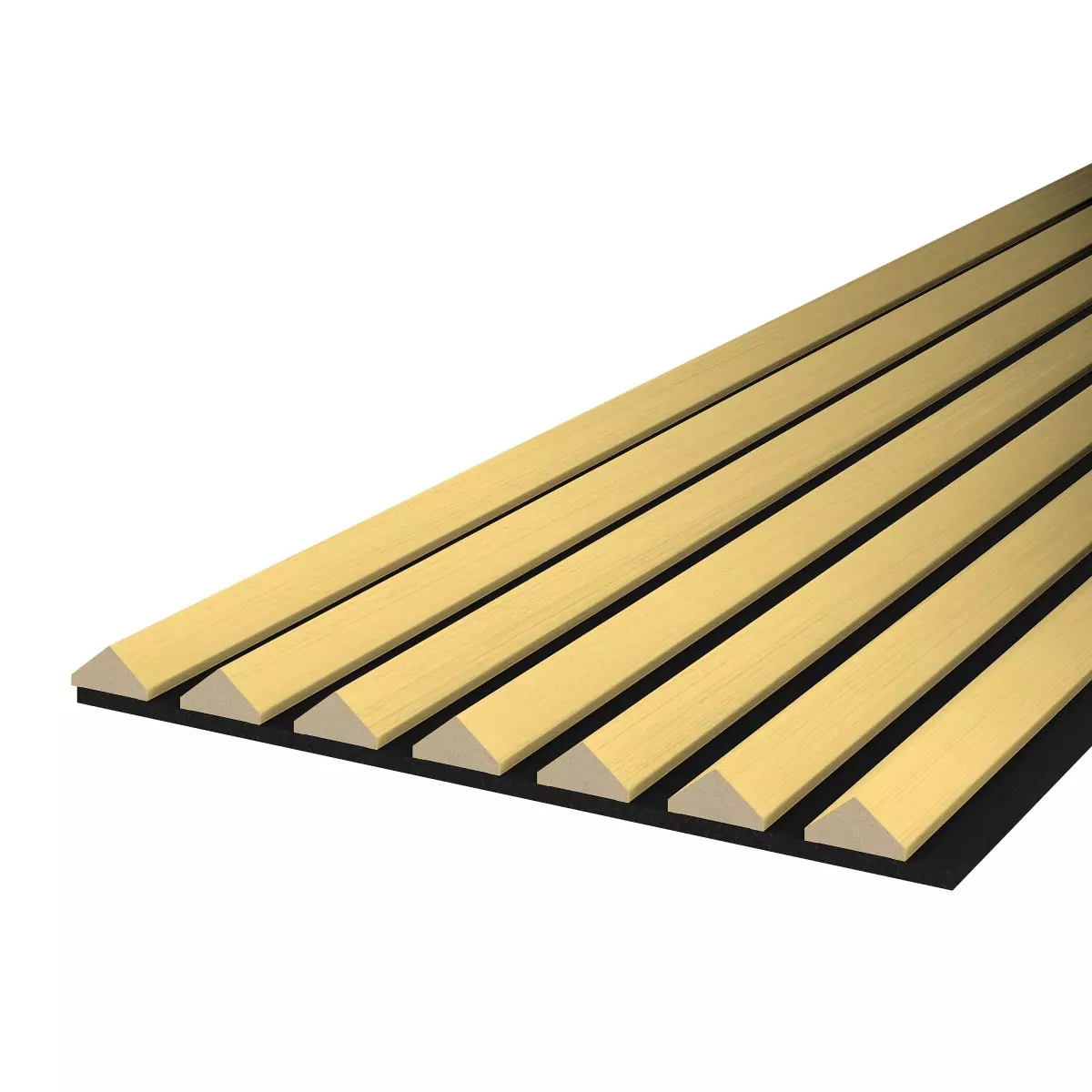 Muster K2 - Gold - Akustikfilz Schwarz