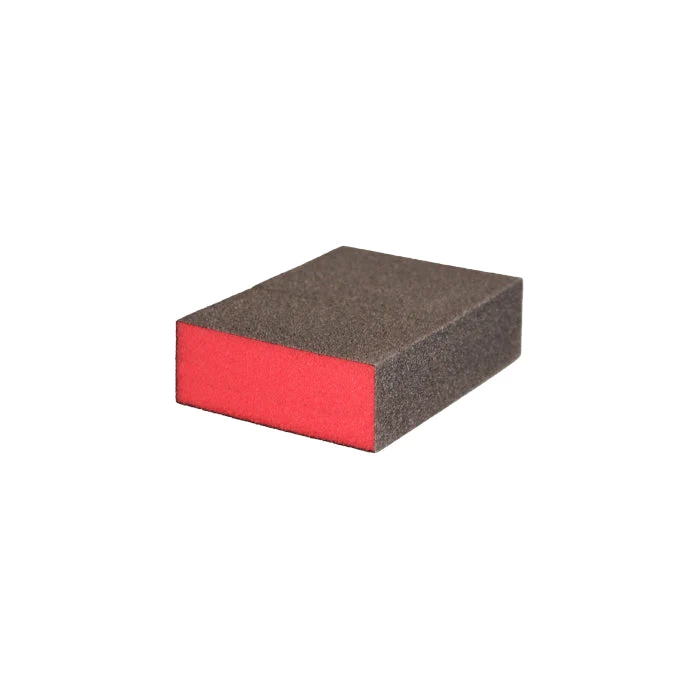 OLI-NATURA 2in1 Schleifschwamm rot P220