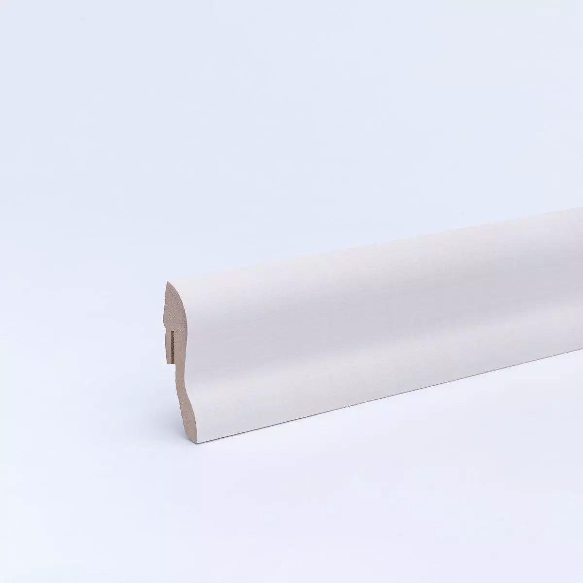 Furnier-Sockelleiste 40 mm Ahorn roh