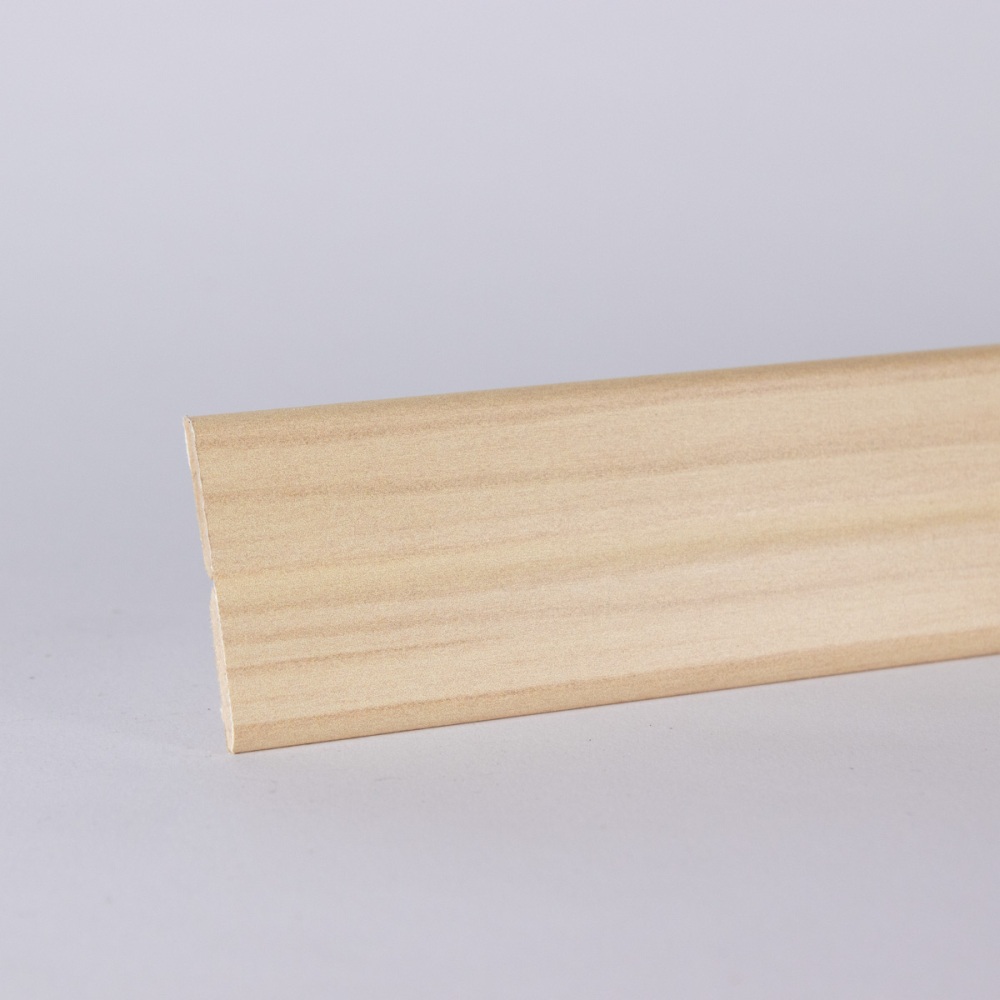 Knickleiste/Abschlusswinkel auf MDF-Träger in Holzoptik Ahorn
