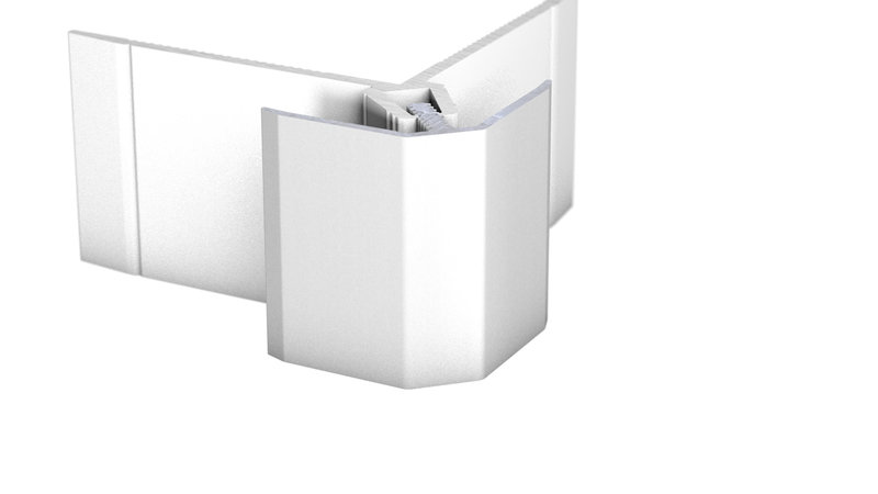 MuraTec aluminum outer angle, silver - for covering thicknesses 6.0 - 9.0 mm MuraTec aluminum outer angle, silver - for covering thicknesses 6.0 - 9.0 mm