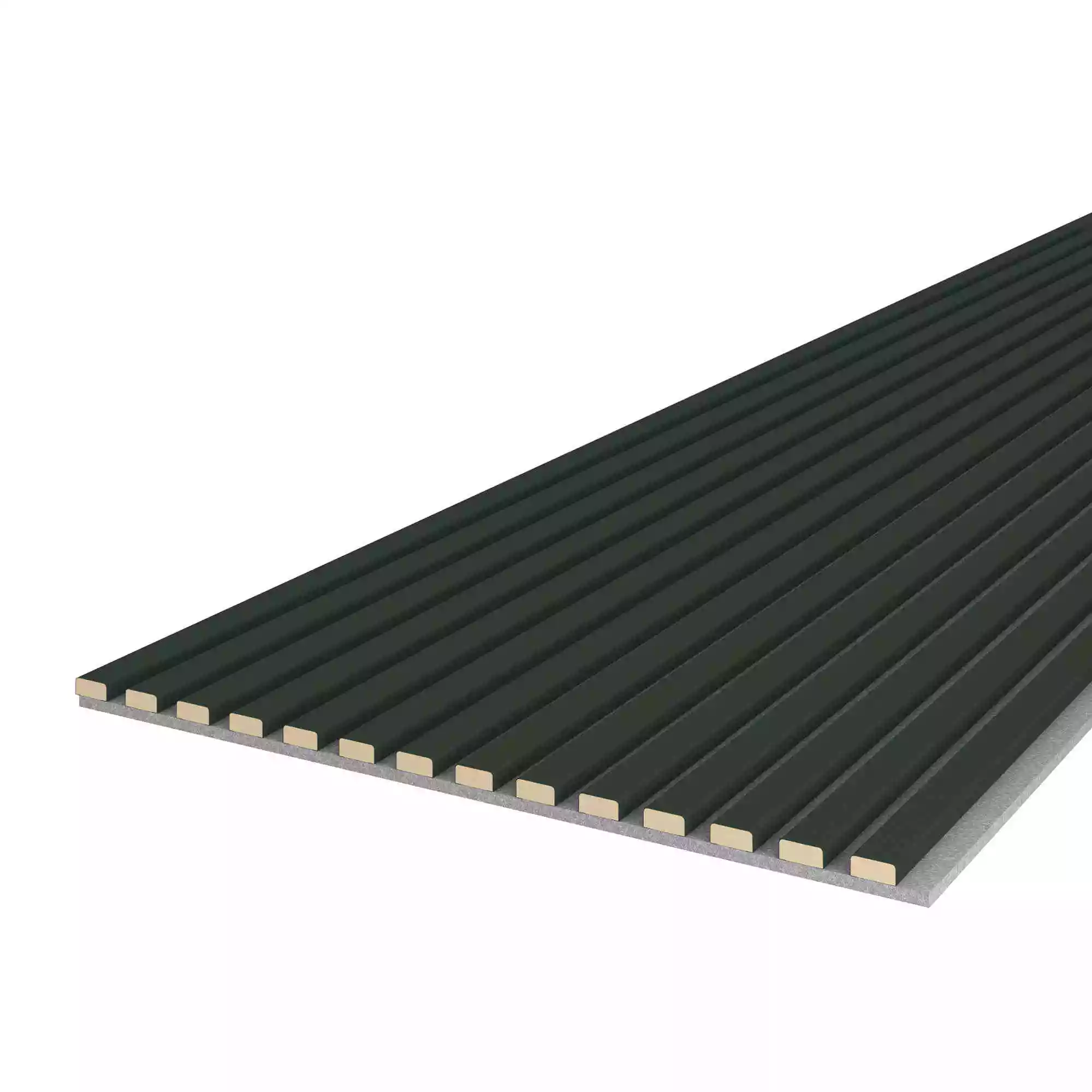 Acoustic panel 2400 x 600 mm Forest - Grey acoustic felt