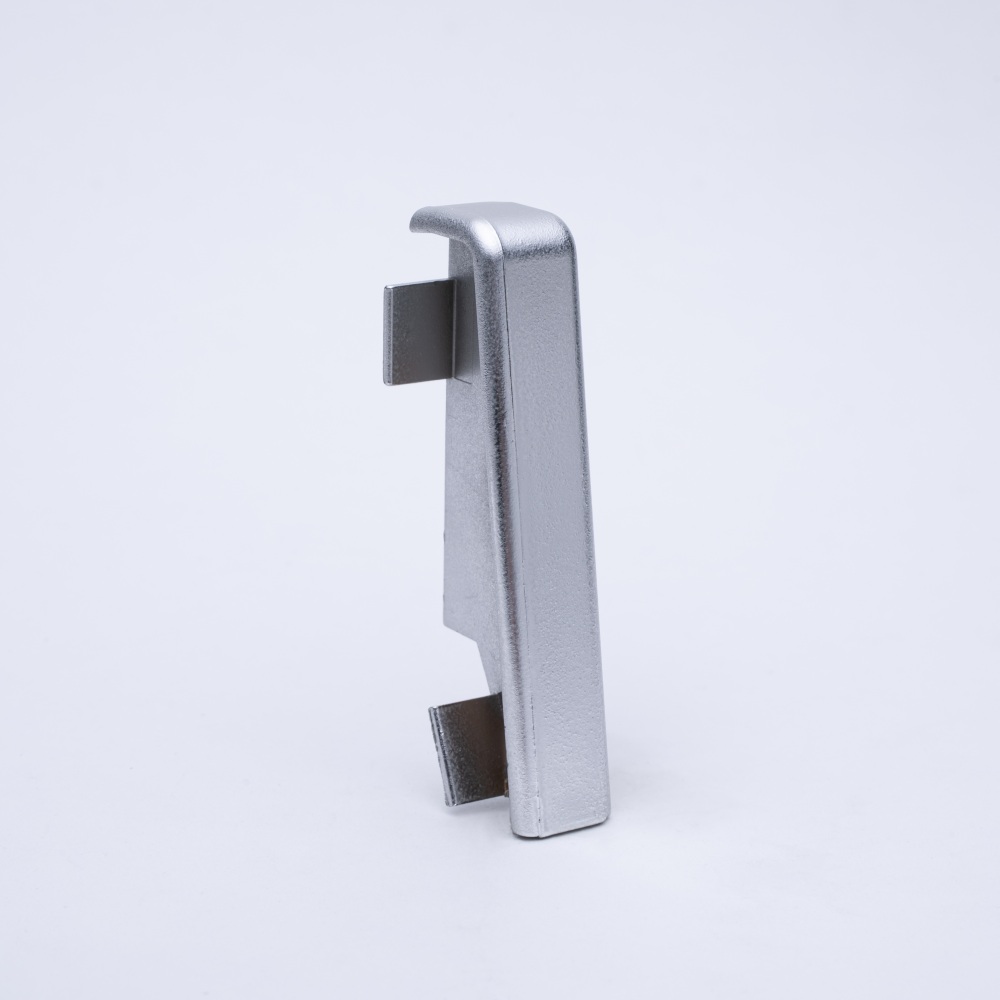 connector 60mm matt silver