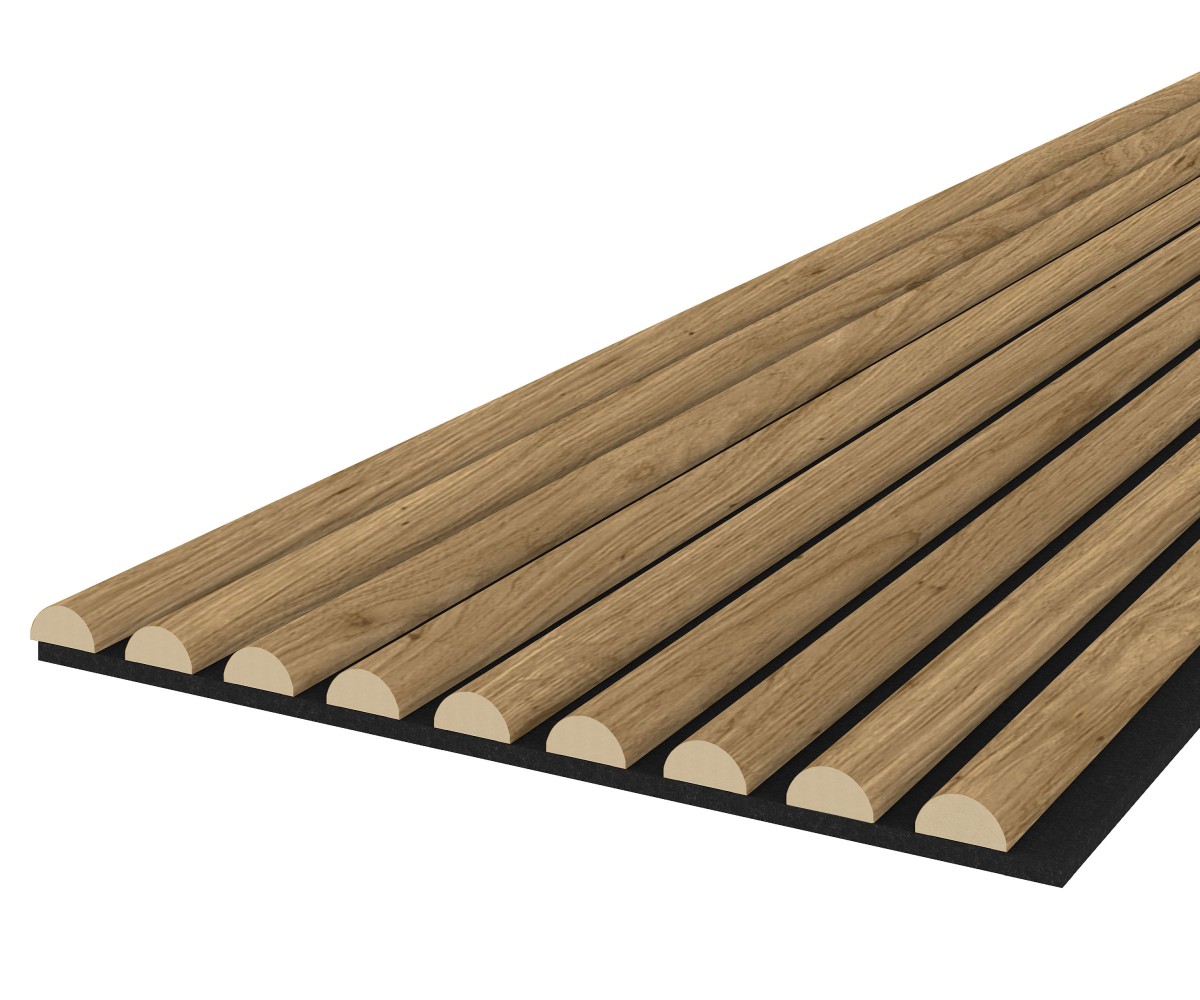 Sample WAVE - wild oak - acoustic felt black