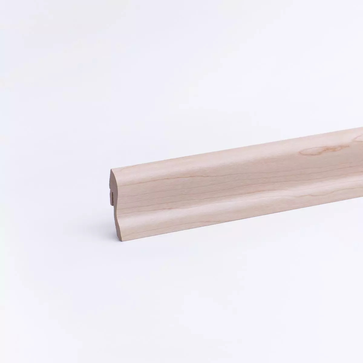 Sockelleiste mit Holzoptik 40mm Ahorn natur