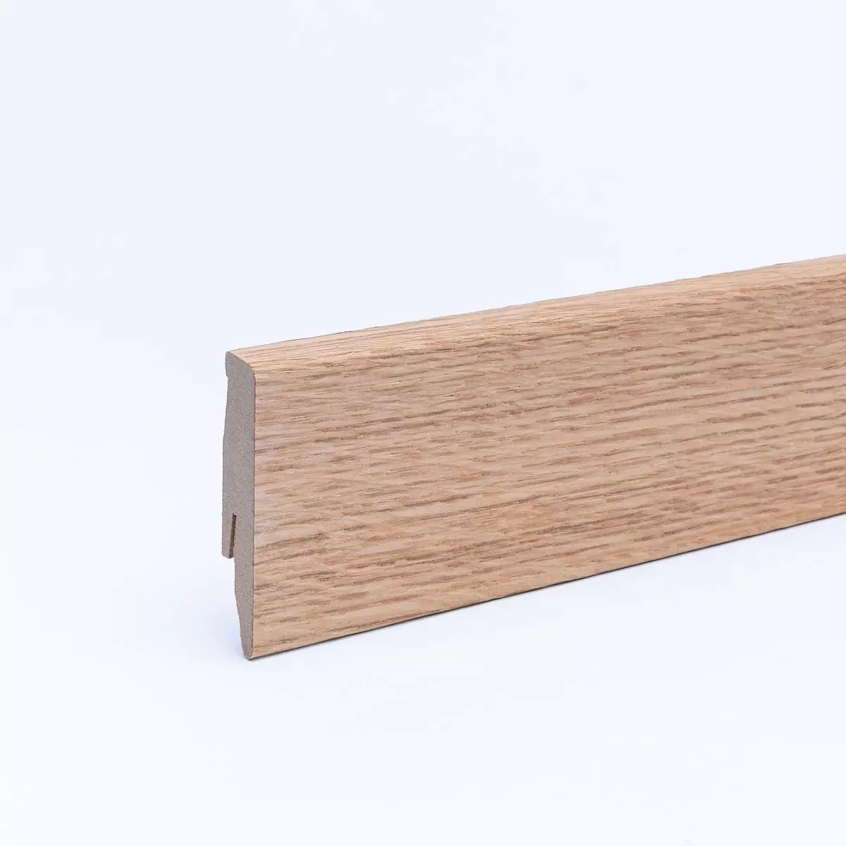 Furnier-Sockelleiste 60 mm Eiche geölt