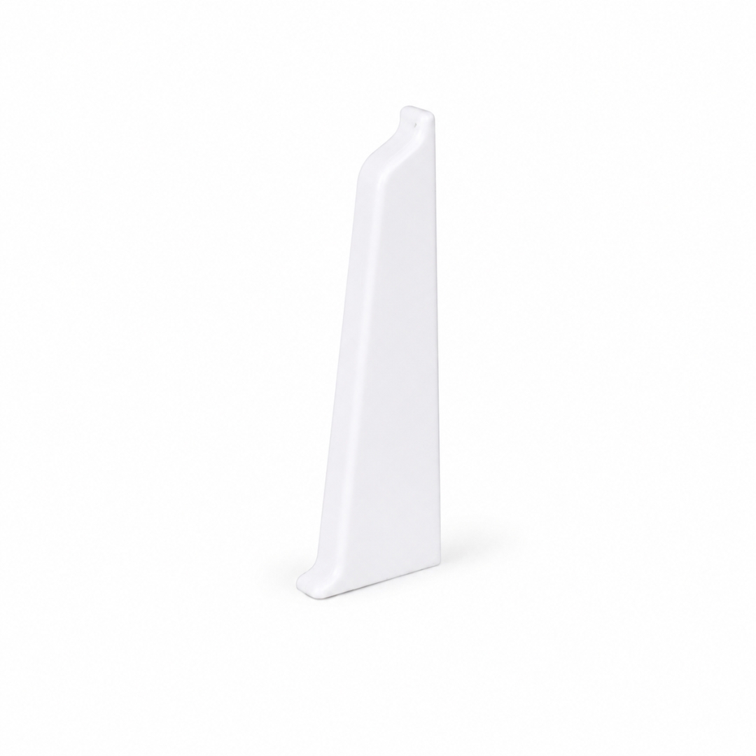Right end for Smart-Flex strip 70mm white