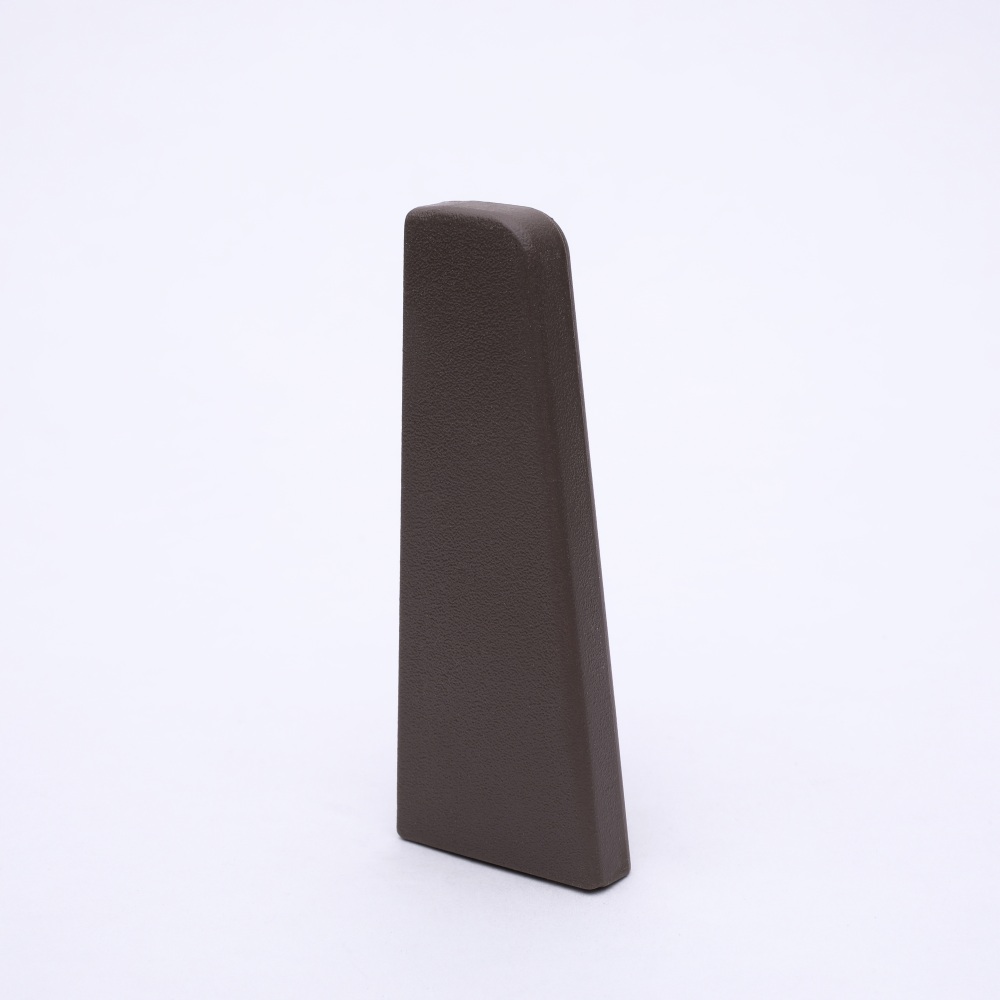 left end cap 60mm Grey / Brown left end cap 60mm Grey / Brown