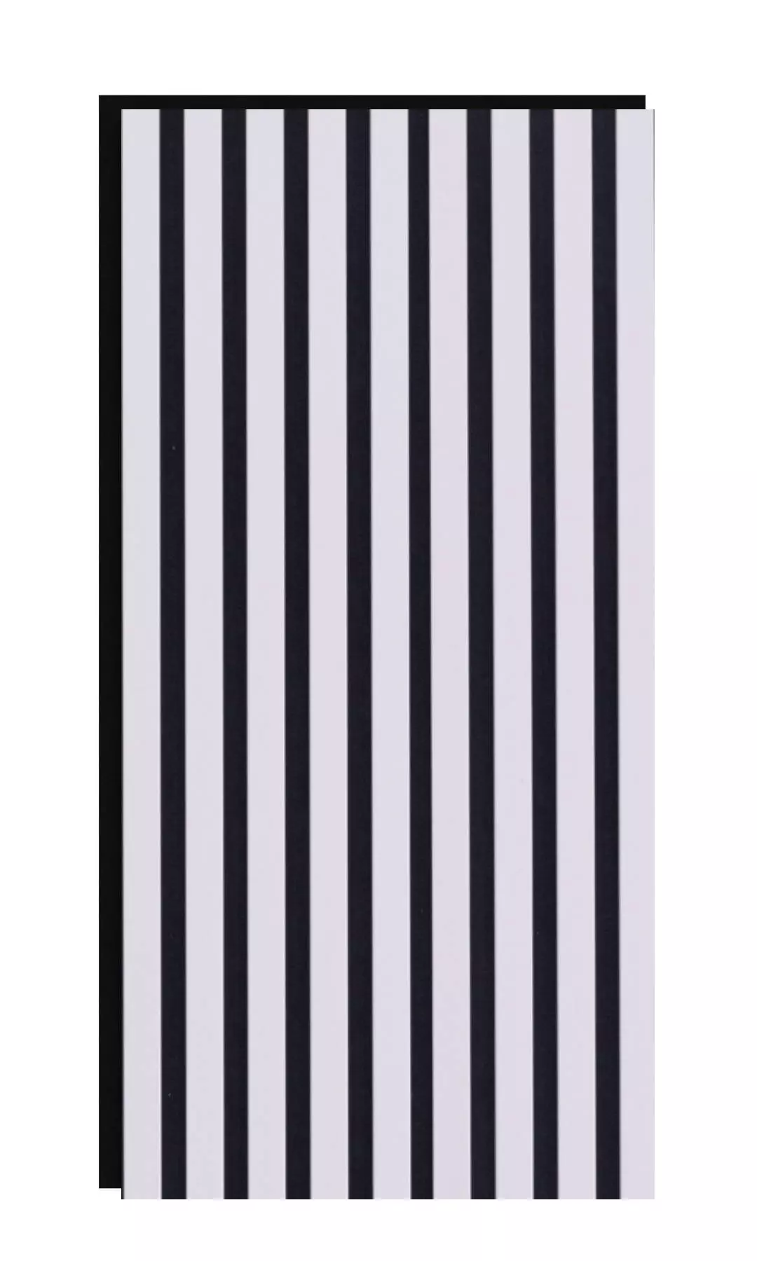 Acoustic panel 800 x 400 mm Rose - Acoustic felt Black - Wall cladding