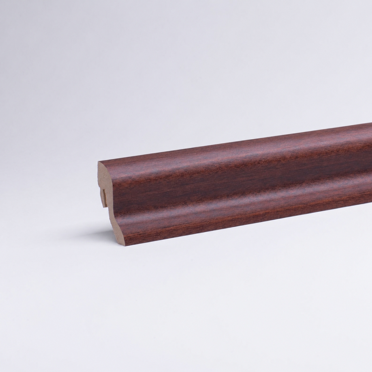 Sockelleiste mit Holzoptik 40 mm Merbau