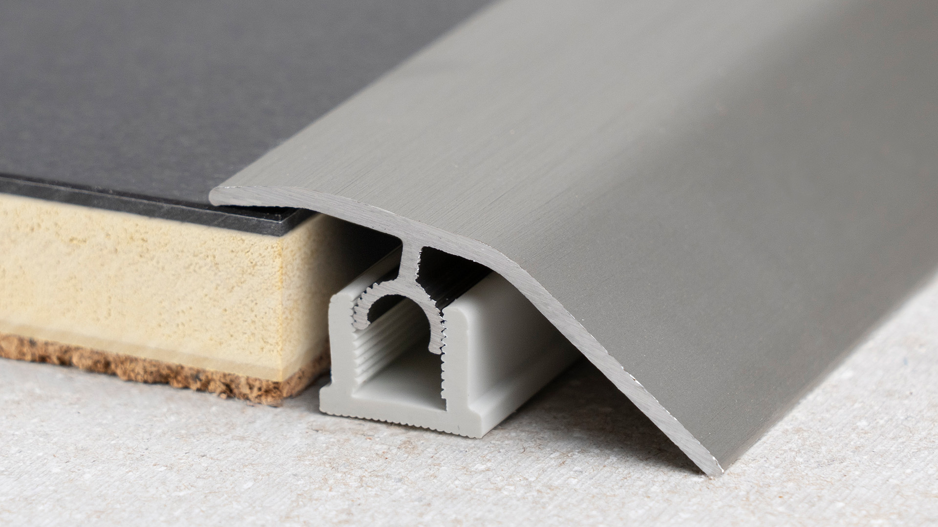 Prinz Profi-Tec CORE Anpassungsprofil 44 mm - Nr. 336 - Silber - 200 cm