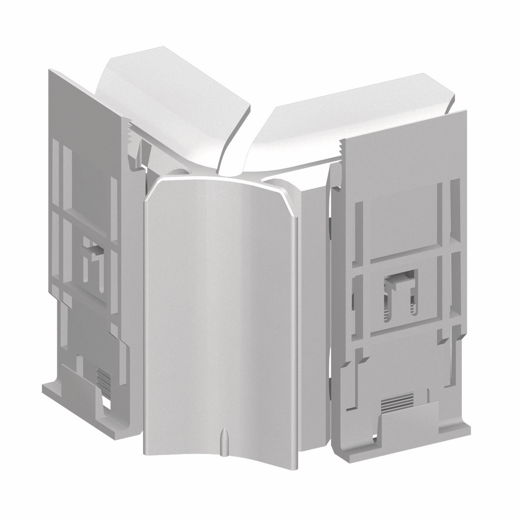 HZ external corner clip for heating pipe cladding