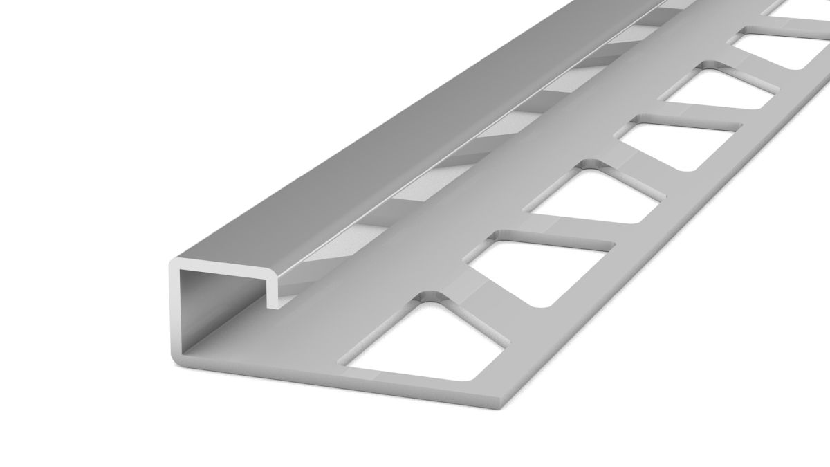 Prinz Vierkantprofil 8 mm - Nr. 757 - Edelstahl glänzend - 300 cm