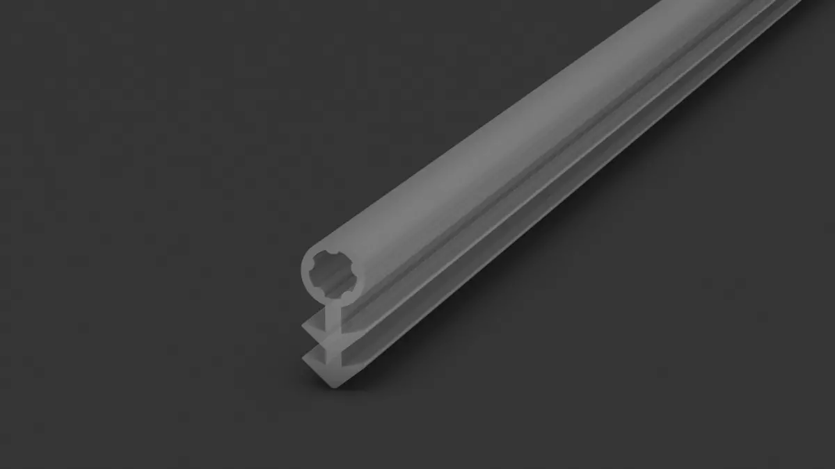 Schlauchdichtung transparent - Rolle á 100m