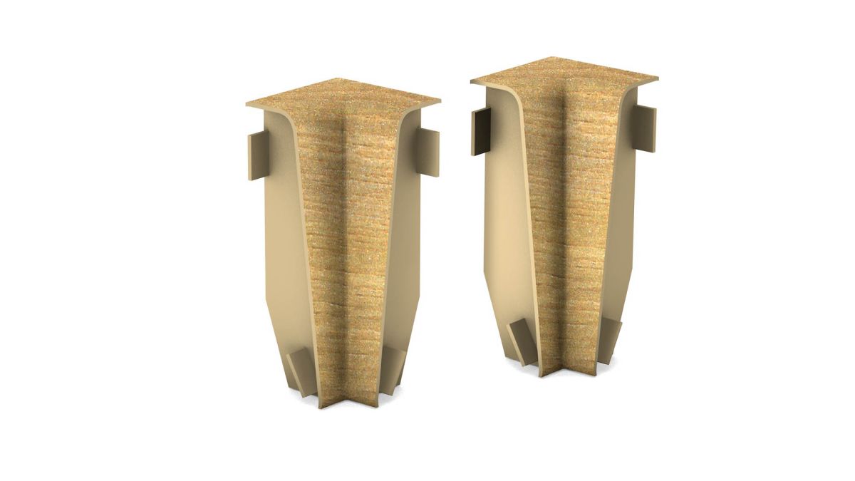 Prinz Innenecken für MDF-Sockeleiste 18 x 58 mm Nr. 809. - Royal Oak