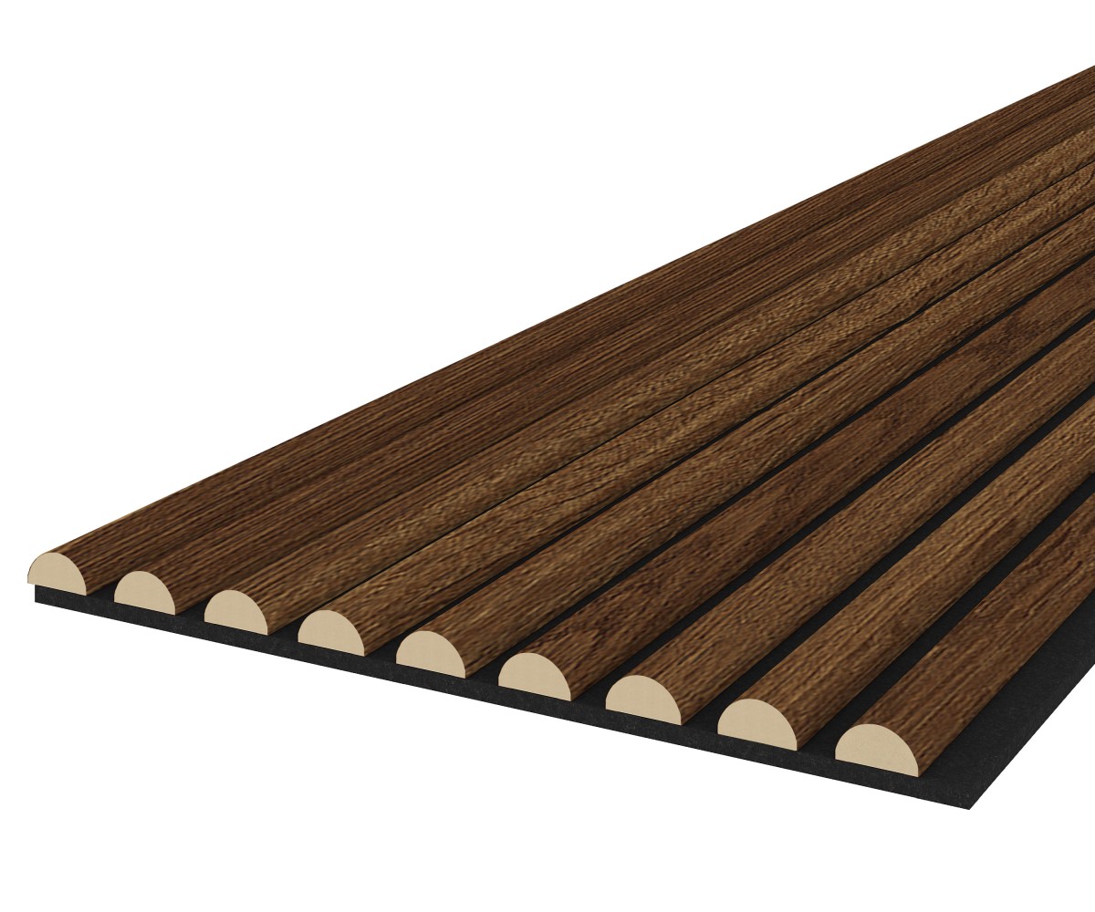 Sample WAVE - dark oak - acoustic felt black