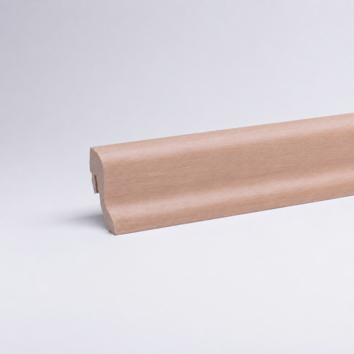 Sockelleiste mit Holzoptik 40 mm Buche hell