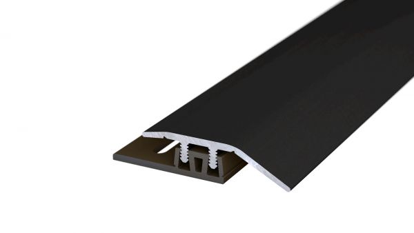Anpassungsprofil für Designböden Schwarz eloxiert - 2,70 m