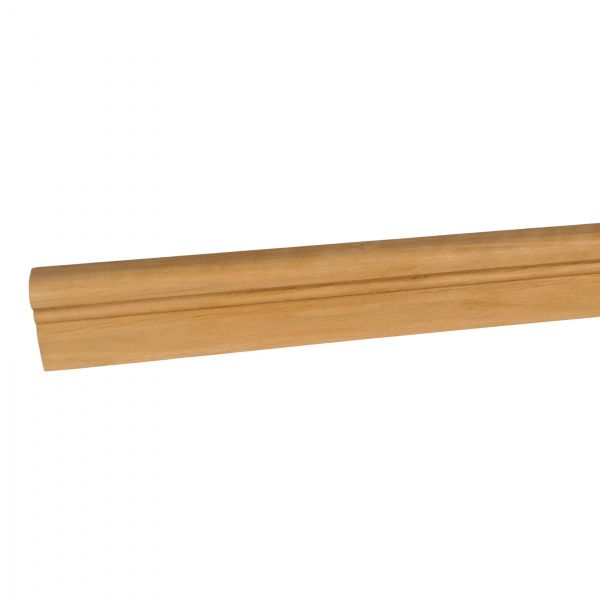 Massivholz-Sockelleiste 60 mm Alt-Reno – Erle geölt
