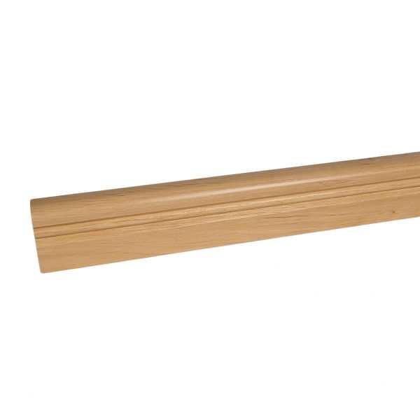 Massivholz-Sockelleiste 60 mm Alt-Reno – Erle lackiert