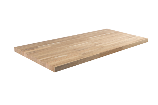 Massivholzplatte Tischplatte in Stärke 40mm Eiche natur